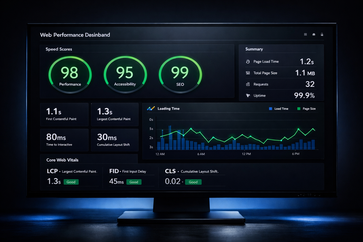 Website speed performance