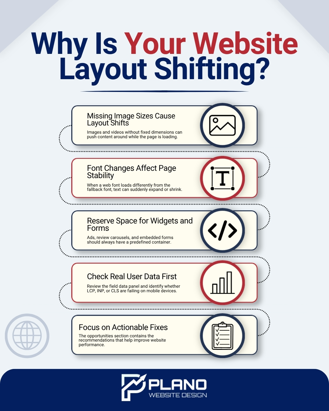 Why website layout shifts and how to fix it